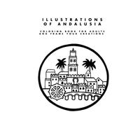 Illustrations of Andalusia | Coloring book for adults | Spain | Andalusia color book: Coloring book about Andalusia and frame your creations