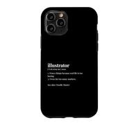 Illustrator Dictionary Funny Digital Art Case for iPhone 11 Pro