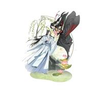 ILLVERA Grandmaster of Demonic Cultivation Mo Dao Zu Shi Acrylic Stand Officially Licensed Collectible The Untamed Wei Wuxian LAN Wangji Figure (4th Anniversary) (fu qu feng he)
