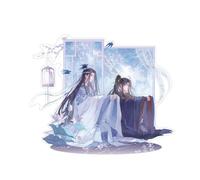 ILLVERA Grandmaster of Demonic Cultivation Mo Dao Zu Shi Acrylic Stand Officially Licensed Collectible The Untamed Wei Wuxian LAN Wangji Figure (4th Anniversary) (moyue)