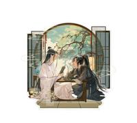 ILLVERA Grandmaster of Demonic Cultivation Mo Dao Zu Shi Acrylic Stand Officially Licensed Collectible The Untamed Wei Wuxian LAN Wangji Figure (4th Anniversary) (Winter Standee)