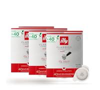 ILLY | 240 Single Dose Coffee Pods E.S.E. Tostato Classico | 6 Packs of 40 Ese Pods 44 mm