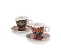 illy 24958 Set of 2 Cappuccino Cups Art Collection Biennale 2024