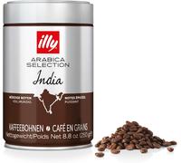 Illy Arabica Selection India Dark Roast Coffee Beans 100% Arabica 250g Tin