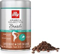 illy Arabica Selections Brasile - Cerrado Mineiro Whole Bean Coffee, Regenerative Agricultural Coffee, 250ml (Pack of 1)