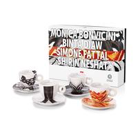 Illy Art Collection 2024 GENESI cappuccino cups with saucers 4 x 160 ml