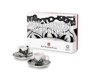 Illy Art Collection 2024 GENESI espresso cups with saucers 2 x 60 ml