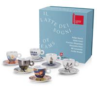 Illy Art Collection: BIENNALE 2022 cappuccino cups with saucers 6 x 160 ml