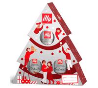 Illy Christmas tree Gift Set Ground coffee 3 x 125g