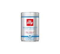 Illy Decaffeinated Coffee Beans 100% Arabica Italian Roast 250g / 8.80oz Tin