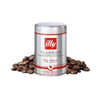 illy Classico Coffee Beans, 100% Arabica Blend, Medium Roast, Intensity 5/9, Smooth & Balanced with Caramel & Floral Notes, Suitable for Bean to Cup & Fresh Grinding, 250g