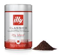 illy Classico Ground Coffee - Medium Roast, 100% Arabica, Ideal for Espresso, 250g