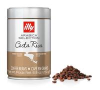 illy Coffee, Arabica Selection Whole Bean Costa Rica, Single Origin, 100% Arabica Coffee, All-Natural, No Preservatives, 250g (Pack of 1)
