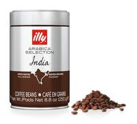 illy Coffee, Arabica Selection Whole Bean India, Single Origin, 100% Arabica Coffee, All-Natural, No Preservatives, 250g (Pack of 1)
