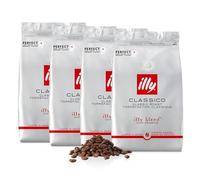 illy Coffee - Coffee Beans - Classico Roast - Medium Roast - 100% Arabica Coffee - Ideal for Moka Pots, Filter Coffee, Espresso and Lungo Coffees - Pack of 4 (4 x 500g)