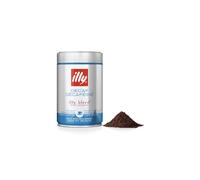 illy Coffee - Decaf Ground Coffee - Medium Roast - 100% Arabica Decaffeinated Coffee - Perfect Grind for Espresso Makers - 250g Tin