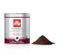 illy Coffee - Intenso Ground Coffee - Dark Roast - 100% Arabica Coffee - Ideal for Espresso Preparation - 125g Tin