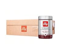 illy Coffee, Intenso Ground Coffee, Dark Roast, Multipack, 100% Arabica Coffee, Pack of 6 x 250g