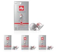 illy Coffee - Lungo Classico Coffee Pods - Medium Roast - 100% Arabica Coffee - Ideal for your Espresso Lungo - Nespresso Compatible illy Coffee Capsules - Pack of 40