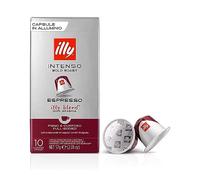 illy Coffee Nespresso Compatible Capsules, Intenso, Aluminium Coffee Capsules, Bulk Pack of 100