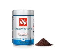 illy Decaf Ground Coffee, Medium Roast, 100% Arabica, Perfect Grind for Espresso Makers, 250g x 6