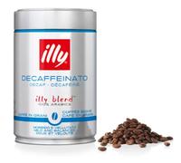 Illy Decaffeinated Coffee Beans 100% Arabica Italian Roast 250g / 8.80oz Tin