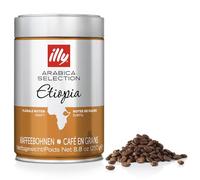 illy Coffee - Single Origin Beans - Ethiopia Coffee Beans - 100% Arabica Coffee Beans - Ideal For Moka Pots, Espresso, Filter Coffee - 250g Tin