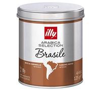 illy Ground Coffee, Luxury Arabica Coffee Selection, Brazil, Pack of 12 x 125 g