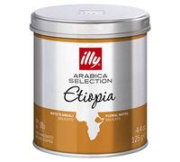 illy Ground Coffee, Luxury Arabica Coffee Selection, Ethiopia, Pack of 12 x 125 g