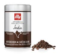 illy Coffee - Coffee Beans - India - Dark Roast - 100% Whole Arabica Beans - Ideal for Moka Pots, Filter Coffee, Espresso and Lungo Coffees - 250g Tin