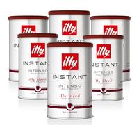 illy Intenso Instant Coffee, Dark Roast, 100% Arabica, Intense Taste, Ideal for Americano, 95g x 6