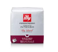 Illy , Caf & eacute; in Iperespresso Intenso, Deep and Full-bodied Capsules; | 100% Arabica - 6 Boxes of 18 capsules (120.6 gms)