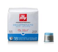 Illy Iperespresso Decaffeinato Classic Roast Decaf Coffee 18 Pods / Capsules