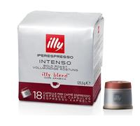 Illy , Caf & eacute; in Iperespresso Intenso, Deep and Full-bodied Capsules; | 100% Arabica - 6 Boxes of 18 capsules (120.6 gms)