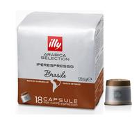 ILLY IperEspresso Monoarabica Brazil 100% Arabica Coffee capsules 18 pieces
