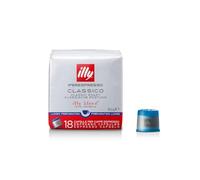 illy Lungo Coffee Capsules, Medium Roast, 100% Arabica, 18 Count