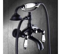 ILmira Shower Set_Single Shower Set Copper Bathroom Bathroom Shower traySimple Ceramic Pattern Auspicious clouds