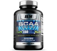 ILN - BCAA Capsules 3000mg - 2:1:1 Amino Acid Supplements (150 Capsules - 1 Month Supply) - Vegetarian BCAA Tablets