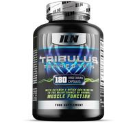 ILN - Tribulus Terrestris Capsules for Men and Women - High Strength 6000mg Tribulus Equivalent - 98% Saponins (180 Vegetarian Capsules)