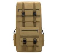 ILOOXI Extra Large Waterproof Hiking Backpack 120L Lightweight Camping Backpack For Man Women Outdoor Sport Travel Daypack (Color : Khaki color, Size : 120L)