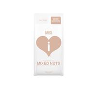 iLOVE SNACKS - Roasted & Salted Mixed Nuts, Peanuts, Almonds, Hazelnuts, Cashew Nuts, Gluten-Free, Plant-Based, Vegetarian, GMO Free, Healthy, Natural Protein Snack, Palm Oil Free, 1KG Family Pack