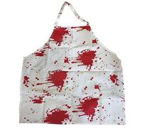 Ilovefancydress Adults Bloody Apron Perfect For Halloween Costume Accessories Killer Chef Butcher Movie Costumes -Available In One Size