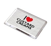 ILoveGifts I Love Custard Creams Novelty Classic Fridge Magnet