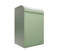 iLoveParcels Fulham Premium Large Parcel Drop Box. Waterproof Safe & Secure Delivery parcel box outdoor, Delivery Box, Post & Letterbox With Anti Theft Key Lock Mounted To Wall Pale Green RAL 6021
