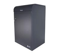 iLoveParcels Large Wall-Mounted Parcel Box - Outdoor Waterproof Post Box with Key Lock, Secure and Durable Design, Includes Handy Fixing Kit (51.2x43x81.1cm)