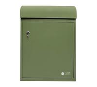 iLoveParcels Premium Medium Parcel Drop Box. Waterproof Safe & Secure Delivery parcel box outdoor. Storage Mail Delivery Box, Post & Letterbox With Key Lock Mounted To Wall, Fence Or Floor Green