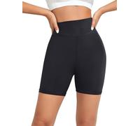 iLoveSIA Women’s High-Waisted Capri Leggings - LuxuricomfortX 4-Way Stretch Fabric (92% Cotton, 8% Elastane), Breathable, No-Roll Waistband for Yoga, Gym & Running Black Size S