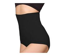 iLoveSIA Women's High-Waisted Control Knickers C-Section Recovery Slimming Underwear Shapewear Panties Shorts UK 6-10 Black