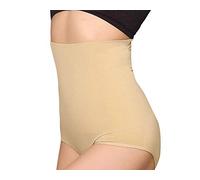 iLoveSIA Women's High-Waisted Control Knickers C-Section Recovery Slimming Underwear Shapewear Panties Shorts UK 16-18 Nude