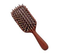 ILOVMUP - Hair Brush, Wooden Paddle Hairbrush, Massaging Scalp Brush, Eco Hairbrush to Detangle, Wooden Comb for Women, Men, Kid, Wet or Dry, Long or Short Thick or Thin Hair